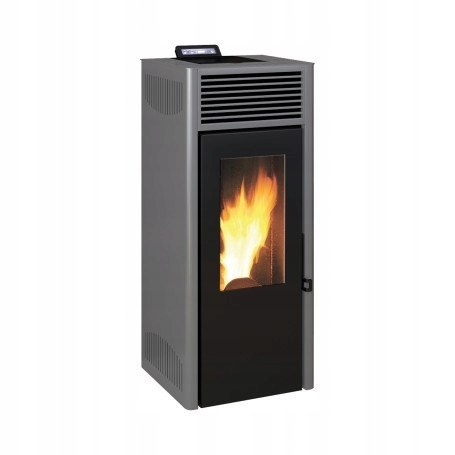 Piec stalowy Nola 10 kW szary 112 x 46 x 50cm, 3244336418185 Piec stalowy Nola 10 kW szary 112 x 46 x 50cm, 3244336418185