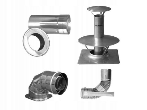 Zestaw Immergas S 80/125 powietrzno-spalinowy, biały, K.Z80/125B Zestaw Immergas S 80/125 powietrzno-spalinowy, biały, K.Z80/125B