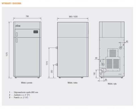 Piec Kocioł FERROLI Biopellet Compact 50 kW c.o. cwu na pellet Piec Kocioł FERROLI Biopellet Compact 50 kW c.o. cwu na pellet