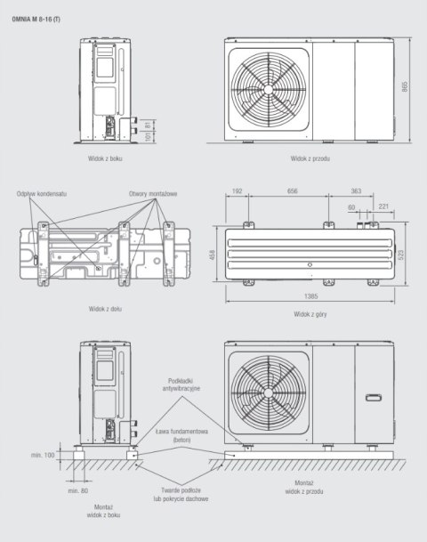 Pompa ciepła Ferroli 10 kW, 2CP00IDF Pompa ciepła Ferroli 10 kW, 2CP00IDF