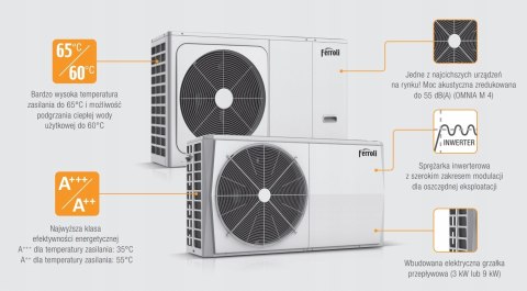 Pompa ciepła Ferroli 12 kW, 2CP00IHF Pompa ciepła Ferroli 12 kW, 2CP00IHF