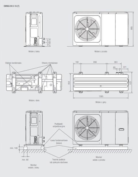 Pompa ciepła Ferroli 12 kW, 2CP00IHF Pompa ciepła Ferroli 12 kW, 2CP00IHF