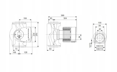 Pompa obiegowa Grundfos MAGNA3 40-180 F 250 2 Grundfos APT950 Pompa obiegowa Grundfos MAGNA3 40-180 F 250 2 Grundfos APT950