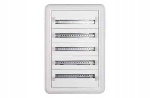 Rozdzielnica Legrand 5x24 podtynkowa bez drzwi IP30 IK07 XL3 160 Rozdzielnica Legrand 5x24 podtynkowa bez drzwi IP30 IK07 XL3 160