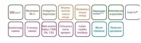 Zestaw Klimatyzator LG ArtCool Mirror AC09BK 2,5kW, AC09BK.NSJ Zestaw Klimatyzator LG ArtCool Mirror AC09BK 2,5kW, AC09BK.NSJ
