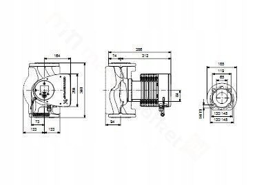 Bezdławnicowa pompa obiegowa MAGNA3 65-100 F 340 Grundfos 97924297 Bezdławnicowa pompa obiegowa MAGNA3 65-100 F 340 Grundfos 97924297