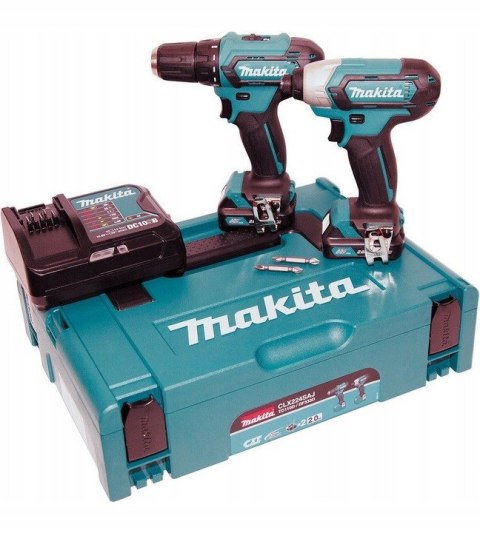 Zestaw Combo CLX224SAJ Makita / 2 x 2,0Ah Zestaw Combo CLX224SAJ Makita / 2 x 2,0Ah